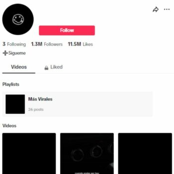 1.3M Music Entertainment Tiktok Account for sale