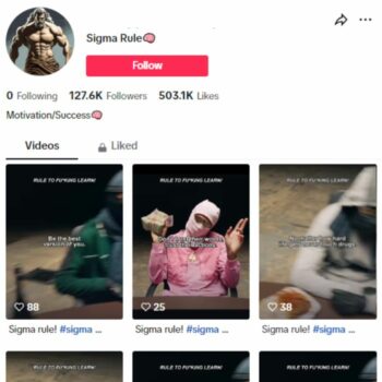 125k Money Success Tiktok Account for sale