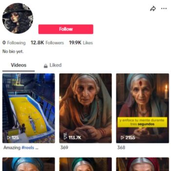 12K Fortune Teller Tiktok Account for sale