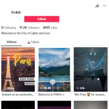11K Random Videos TikTok Account for sale