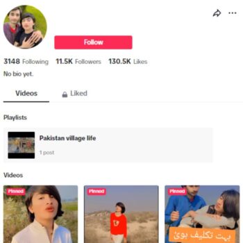 11k Influencer TikTok Account for sale