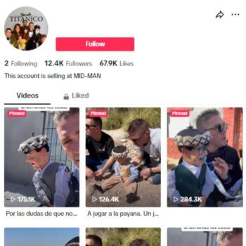 12K Funny Ventriloquist TikTok Account for sale