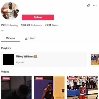 180K Basketball Sports TikTok Account for sale