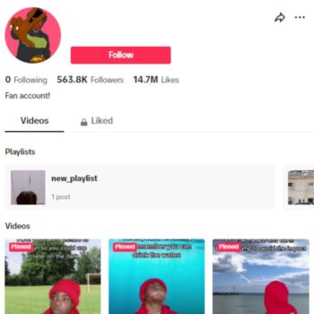 560K Funny Clips One Vilage TikTok Account for sale