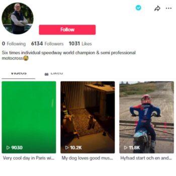 6K Verified Tiktok Account for sale