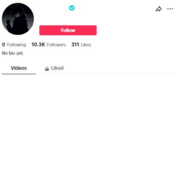 10K Verified Tiktok Account for sale