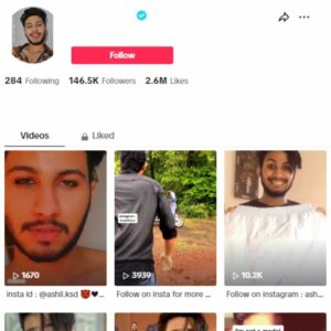 140K Verified Tiktok Account for sale