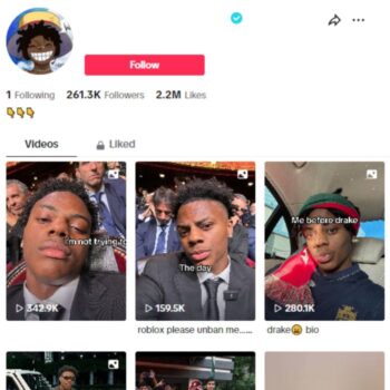 260K Verified Tiktok Account for sale