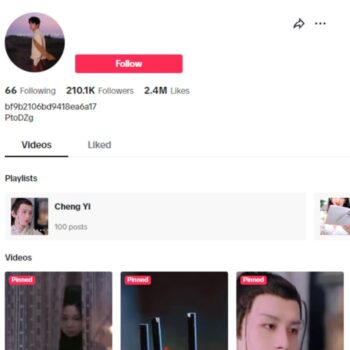 210K Cambodian Girl Model TikTok Account for sale