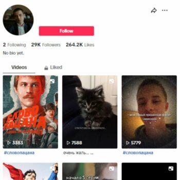 29K Funny Entertainment Tiktok Account for sale