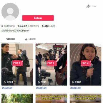 360K Music Guitar Tiktok Account for sale