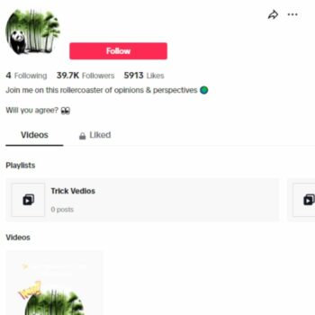 39K Blank Tiktok Account for sale
