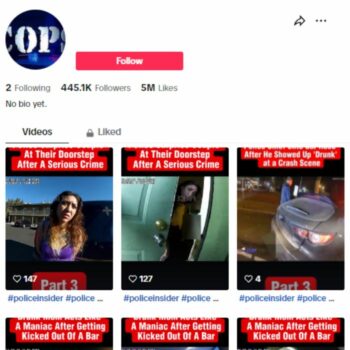 440k FBI Clips Pranks Tiktok Account for sale