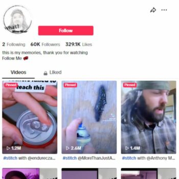 60K DIY Tips & Tricks TikTok Account for sale