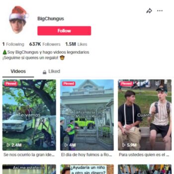 630k Influencer Fan TikTok Account for sale