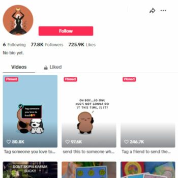 75K Fortune Teller Tiktok Account for sale