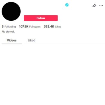 105K Verified Tiktok Account for sale