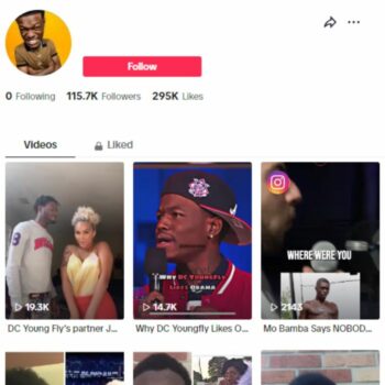 115K Entertainment Funny Tiktok Account for sale