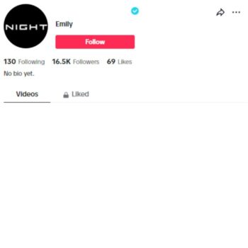 16K Verified Tiktok Account for sale