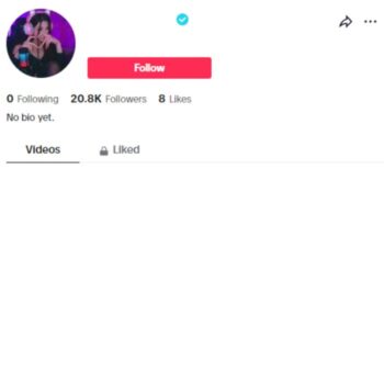 20K Verified Tiktok Account for sale