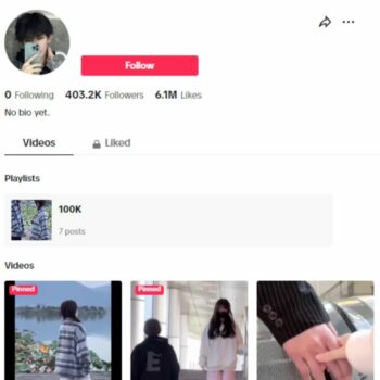 400K Fashion Influencer TikTok Account for sale