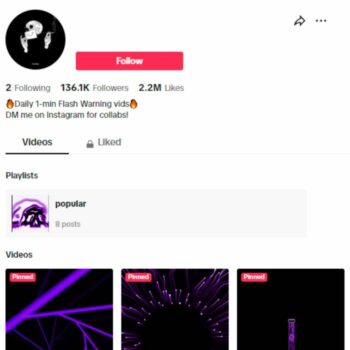 130k Music Trends Tiktok Account for sale