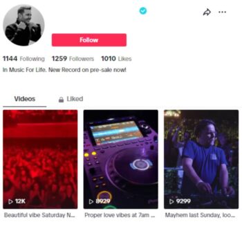 1K Verified Tiktok Account for sale
