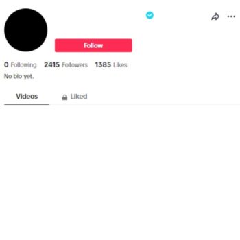 2K Verified Tiktok Account for sale