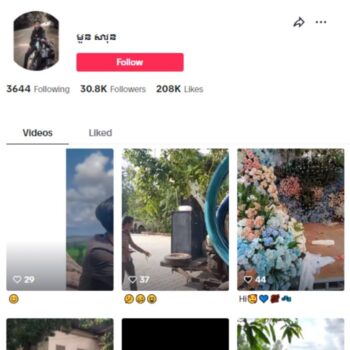 30K Entertainment Vlog Tiktok Account for sale