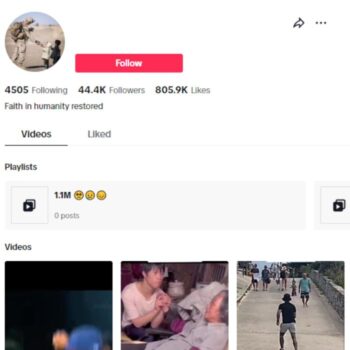40K Humanity Respect Tiktok Account for sale