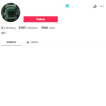 5K Verified Tiktok Account for sale