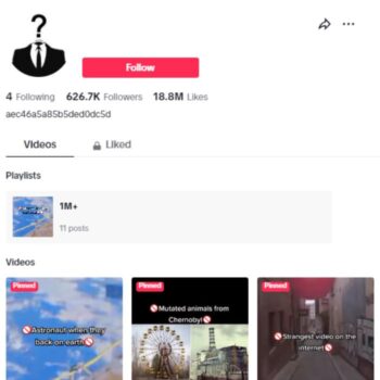 620K Entertainment Mythical Tiktok Account for sale