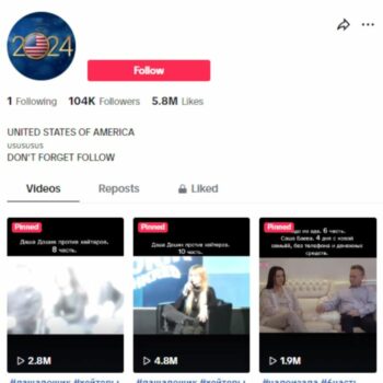 100K TV Show Entertainment Tiktok Account for sale