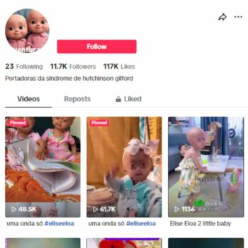 11K Twin Babies TikTok Account for sale