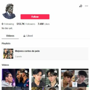 500K Skincare Health TikTok Account for sale