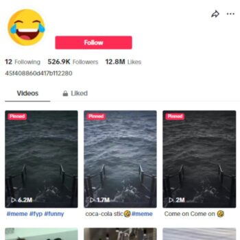 520K Comedy Entertainment TikTok Account for sale