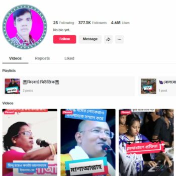 370k Entertainment Tiktok Account for sale
