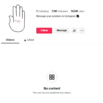 7M Verified Tiktok Account for sale