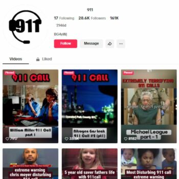 28K Cirme 911 Calls Tiktok Account for sale