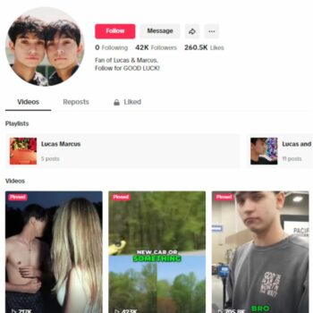 40K Influencer Entertainment Tiktok Account for sale
