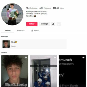 69K Sports Football TikTok Account for sale
