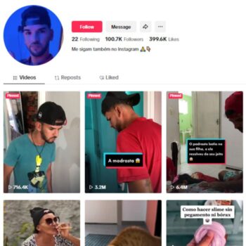 100K Entertainment Funny Tiktok Account for sale