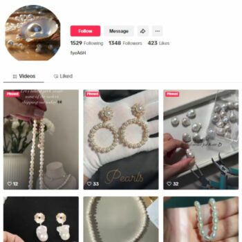 1K Jewelry Luxury TikTok Account for sale