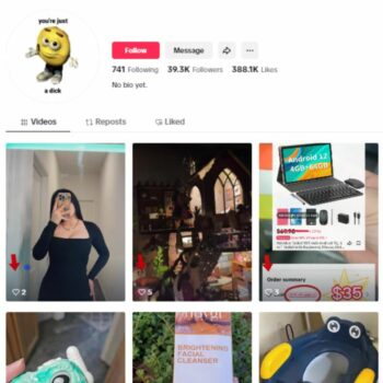 39K Entertainment Random TikTok Account for sale