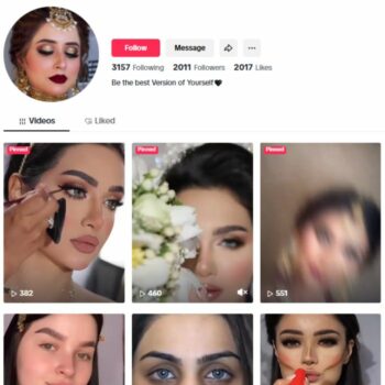 2K Makeup Beauty TikTok Account for sale