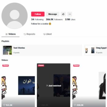 380K Entertainment Humor TikTok Account for sale