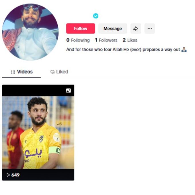 Verified Tiktok Account for sale