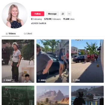570K Viral Entertainment Tiktok Account for sale