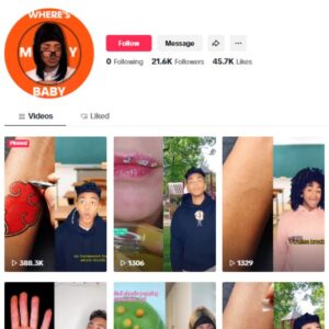 20K Influencer Entertainment Tiktok Account for sale