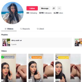 500K Influencer TikTok Account for sale